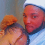 A cute girlfriend eating Boyfriend's small Dick