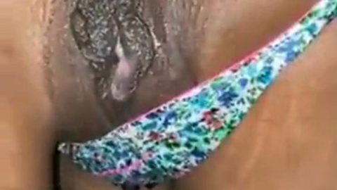 Black Pussy & Asshole burns out