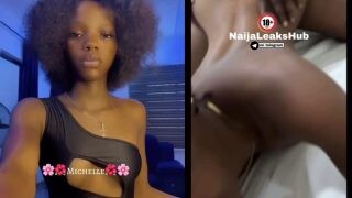 Naija Tiktoker “Candysavage30” Shares Sextape Of Her Fucked Hard Doggy
