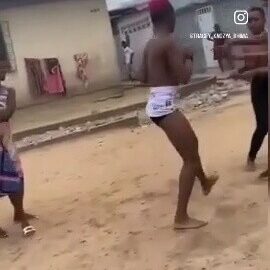 Naija Girls Fighting Naked