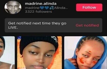 Madrine Alinda Nude Video