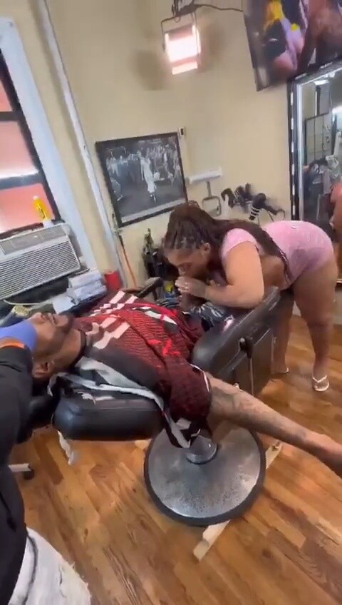 Giving A Customer A Blowjob in A Saloon