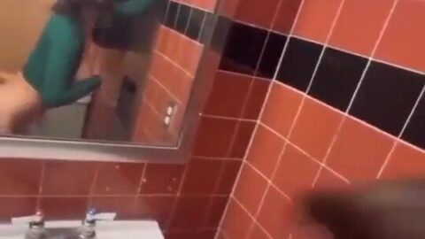 American Students Fucking In The Bathroom