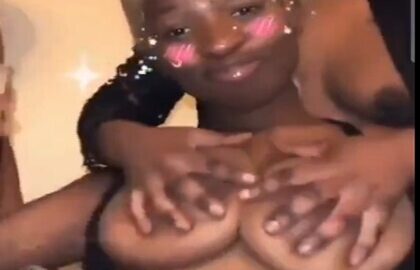 Bag Girls Big Bobbies Out On Instagram Live