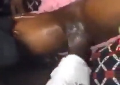 Two Hands inside Pussy