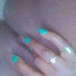 Babe Gently Rubbing Wet Pussy