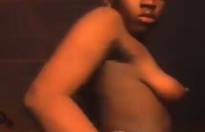 Ama 2000 Twerking and Masturbating With Omah Lay Song Playing in The BG