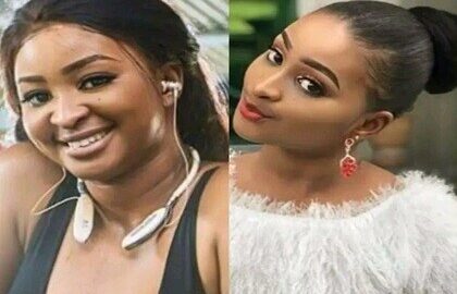 Actress Etinosa Naked on MC Galaxy Live Video