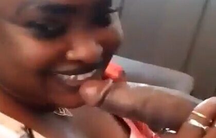 Sidechick Sucking Huge Dick