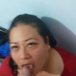Horny Sugar Mummy Sucking Cock