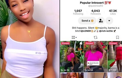 Horny Ugandan Tiktoker Popular Introvert Leaked Video