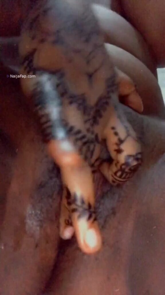 Horny Babe Rubbing Wet Pussy