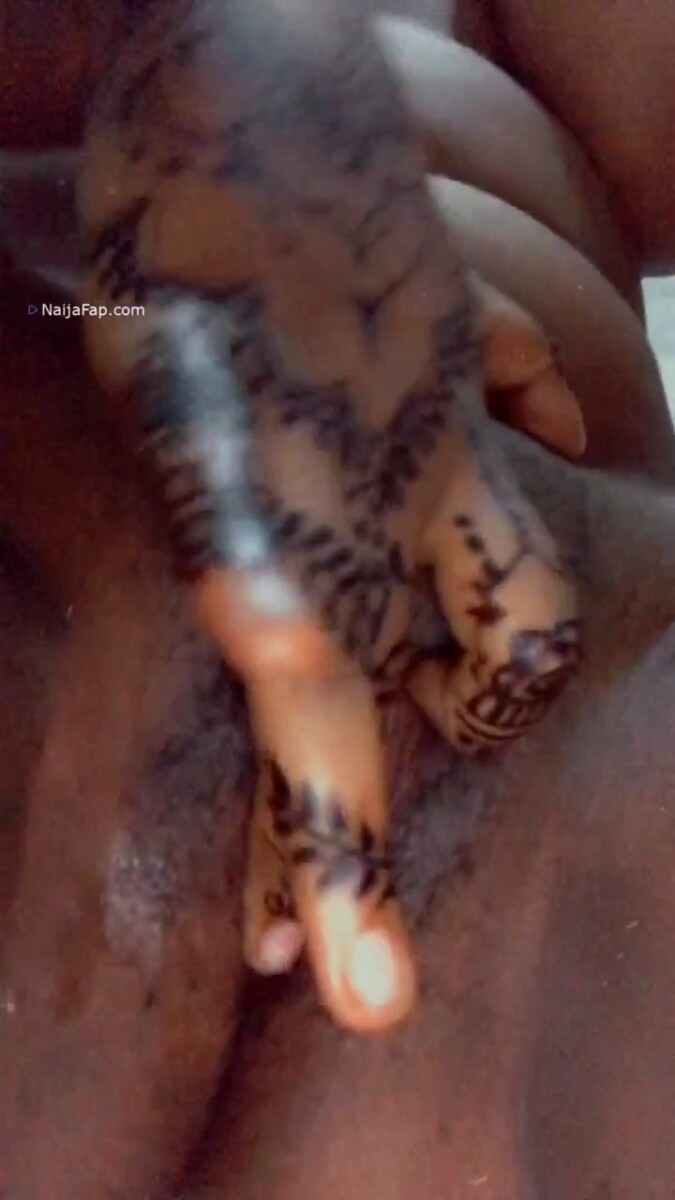 Horny Babe Rubbing Wet Pussy