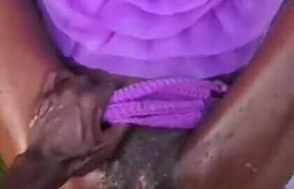 Big Cock Makes Her Squirt (Outdoor Sex)