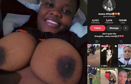 Tiktoker Mama Tiffah Leaked Pussy and Boobs Videos